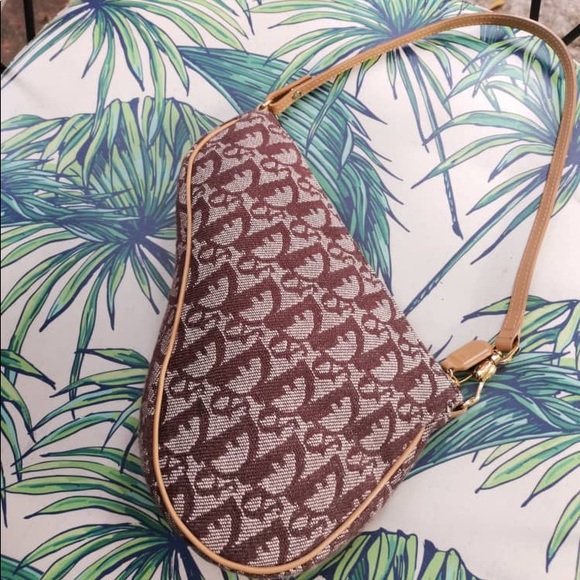 Dior Vintage Pochette Saddle Bag in classic Dior Monogram - Picture 6 of 6